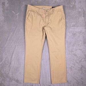 Bonobos Slim Fit Khaki Chinos Mens W38 L30 Tan Casual Pants Tag 38x32 Golf Prep
